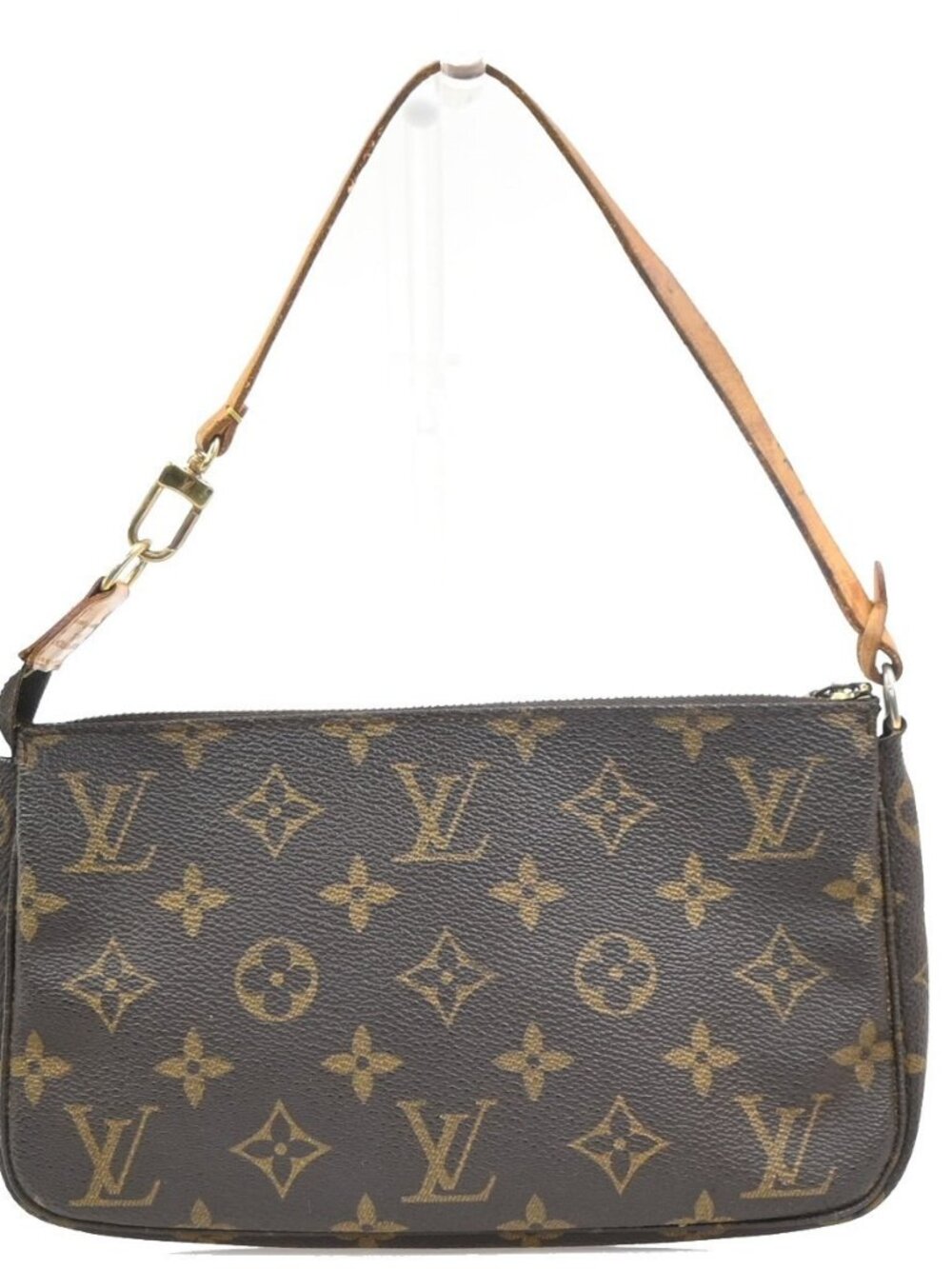 LOUIS VUITTON Pochette Accessoires Hand Bag Monogram Leather BN M51980 85MA488 - Picture 3 of 16